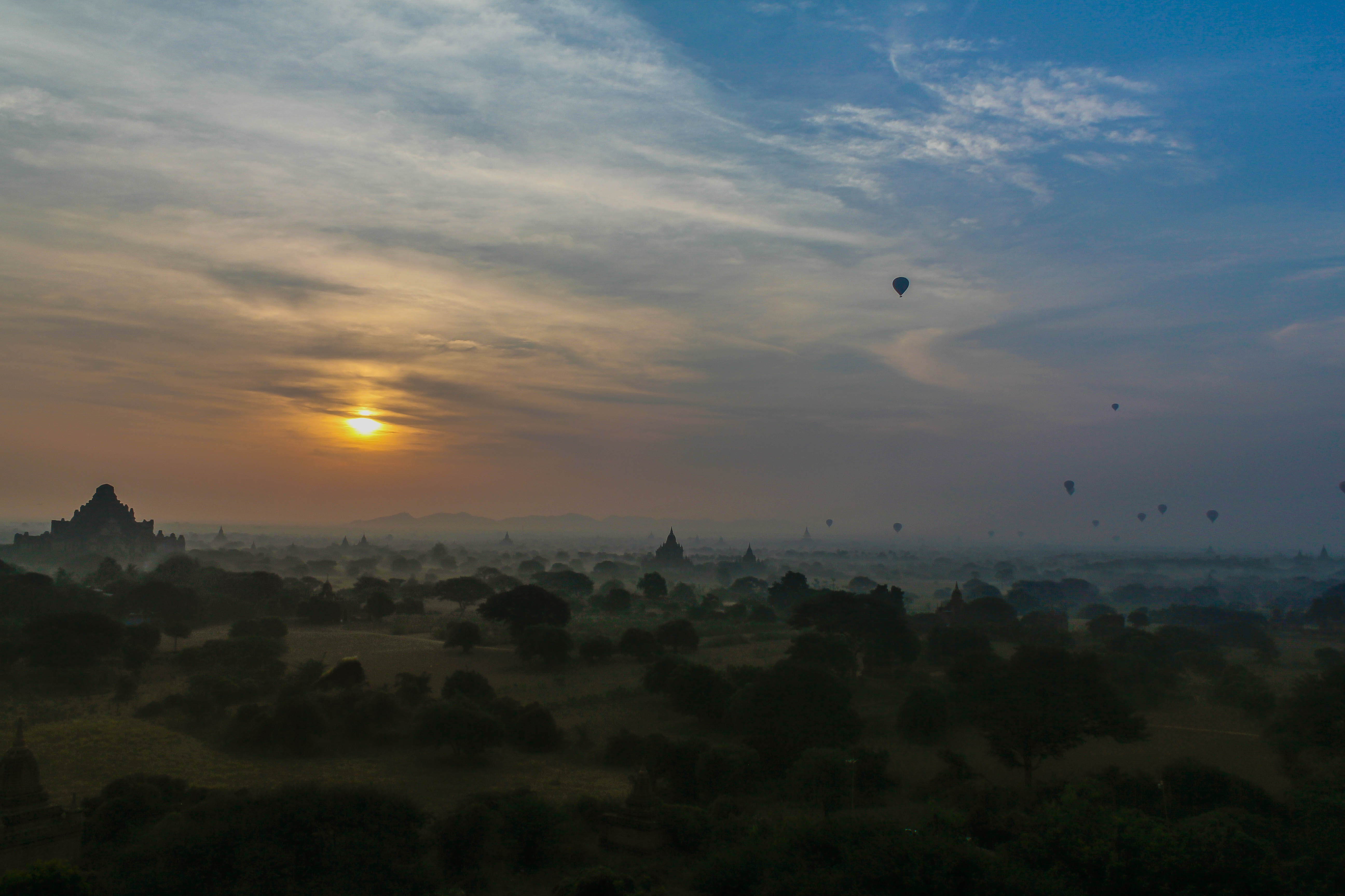 Bagan sunset